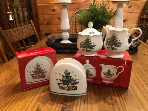 CHRISTMAS TABLEWARE by NIKKO 5 pieces - Picture 2 of 10