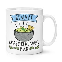 Beware VerrüCkte Guacamole Mann 284Ml Becher Tasse Vatertag Freund Lustig