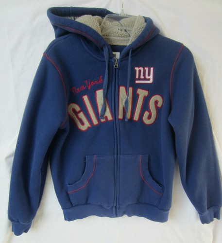 NFL Team Apparel Mujer Azul NY Giants Chaqueta con Cremallera con Sudadera Talla M - Imagen 9 de 12