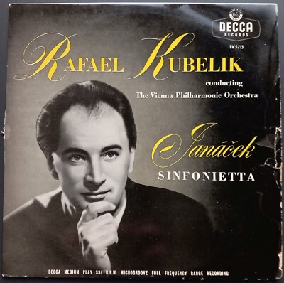 Janacek - Sinfonietta, KUBELIK, VPO, Decca LW 5213, MONO