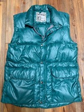 vintage 80's SARATOGA NYLON DOWN WINTER PUFFY SKI VEST XS
