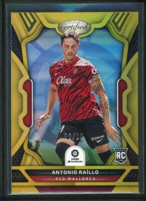2022-23 ANTONIO RAILLO 02/10 PANINI CHRONICLES CERTIFIED LALIGA SANTANDER ROOKIE