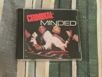 BOOGIE DOWN PRODUCTIONS - Criminal Minded - CD - Mint 1997 KRS-1