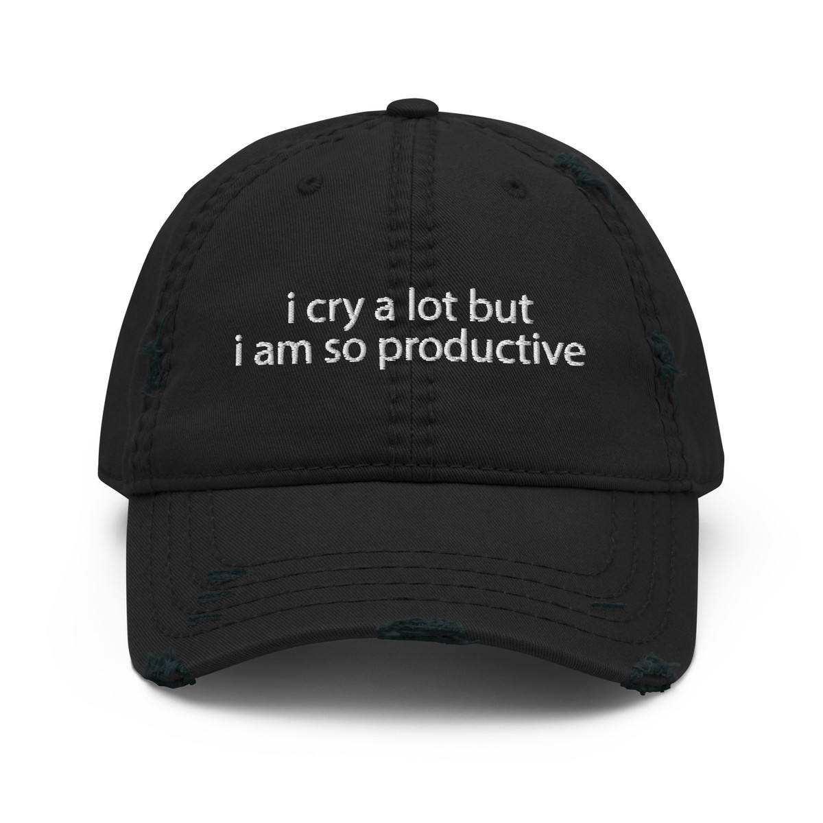 I’m Cool But I Cry A Lot Trucker Hat I main image 3