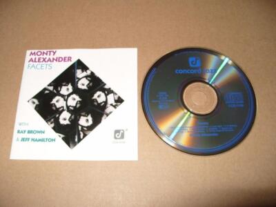 Facets Brown/Hamilton Monty Alexander CD 1991 Top-quality Free UK shipping