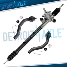 Front Power Steering Rack and Pinion Outer Tie Rods for 2004-2008 Acura TSX Base