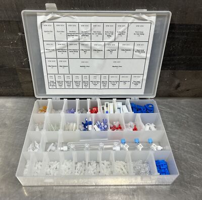 World Precision Instruments Luer Valve Assortment Kit 14011 Used Partial Kit