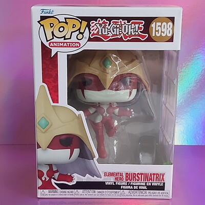 Funko POP YuGiOh ! ELEMENTAL HERO BURSTINATRIX - NEU OVP - Nr 1598 Vinyl Figur