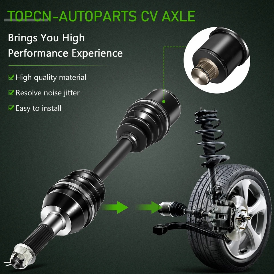 Eje CV trasero derecho izquierdo Polaris Sportsman 500 600 700 2003-2005 4X4 HO Foto 3 de 4