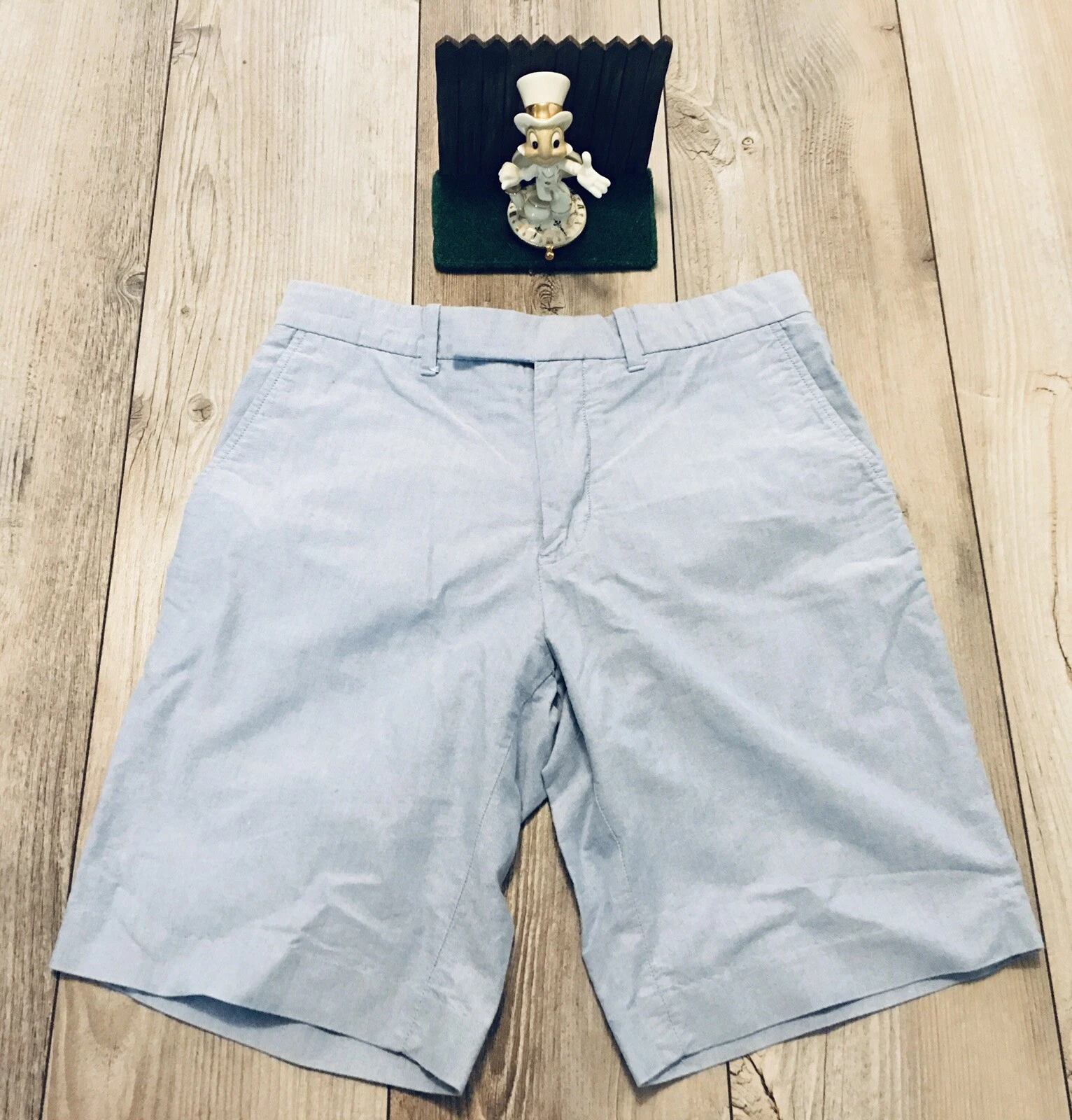Ralph Lauren Polo Classic Fit Chino Shorts Mens SZ 33 Blue Minimal Wear