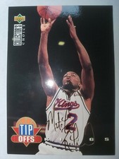 Mitch Richmond 1994-95 GOLD Signature Collectors Choice GERMAN Card #188 NMM