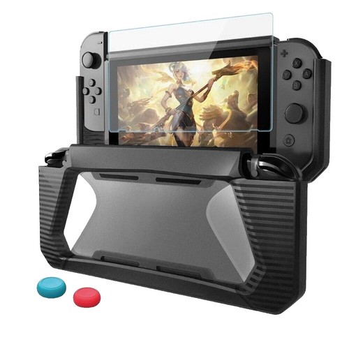 Nintendo Switch HAC S KABAA USZ with Neon Joycons - Excellent