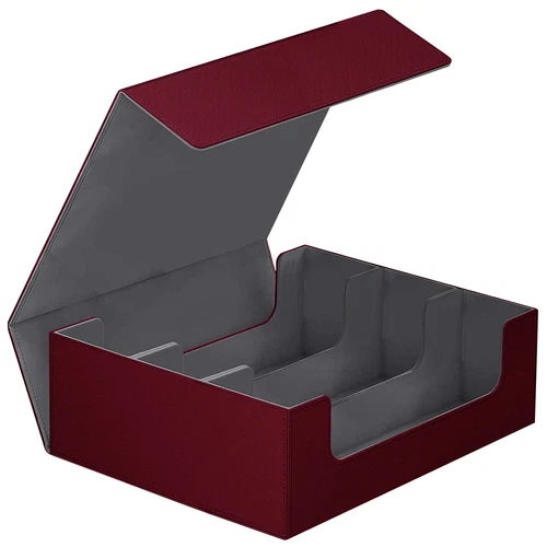 3-reihige Aufbewahrungsbox Baseball Basketball Trading 1800+ Sport Karten Halter Deck Case - Bild 2 von 11