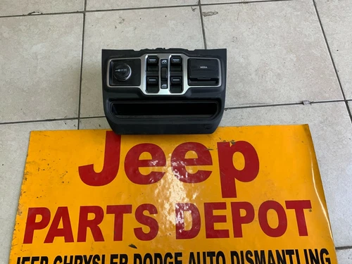 2018 JEEP WRANGLER JLU MASTER POWER WINDOW SWITCH W/ BEZEL OEM