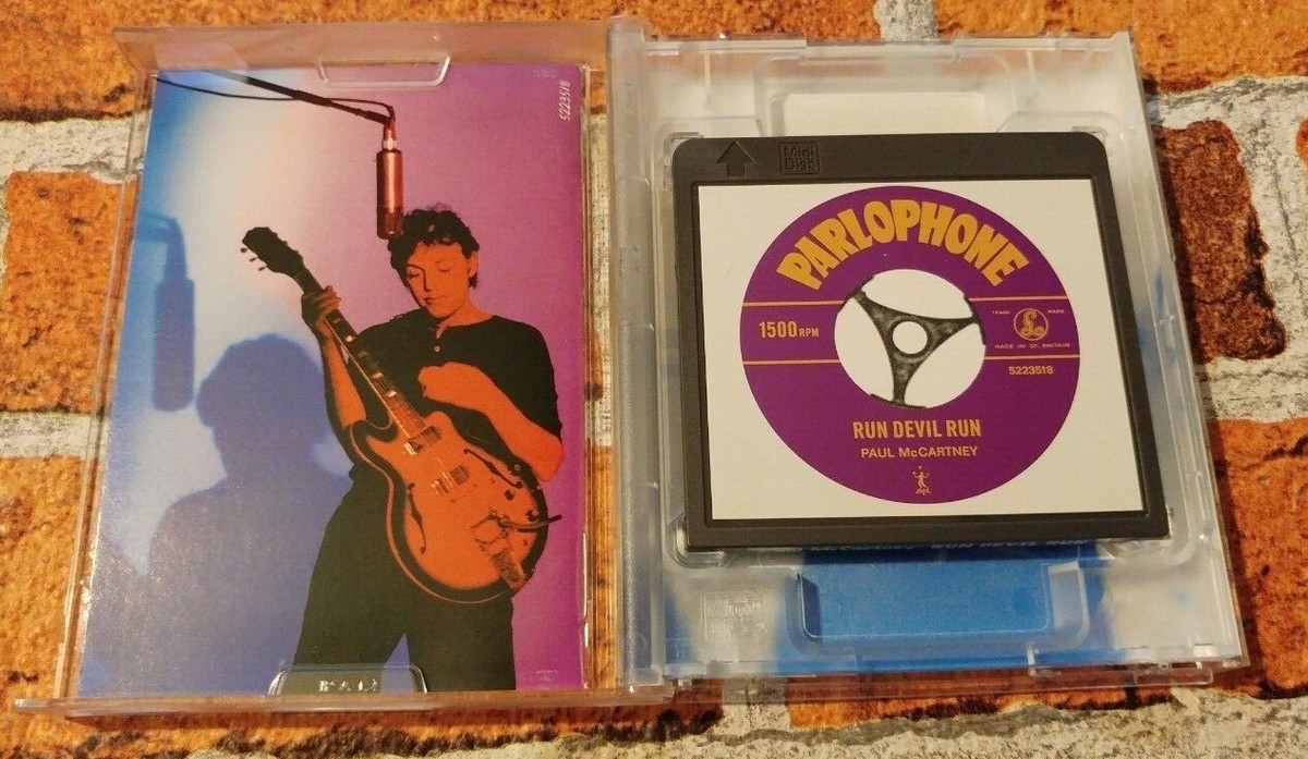 ORIGINAL MINIDISC ALBUM. PAUL MCCARTNEY-RUN DEVIL RUN | eBay UK