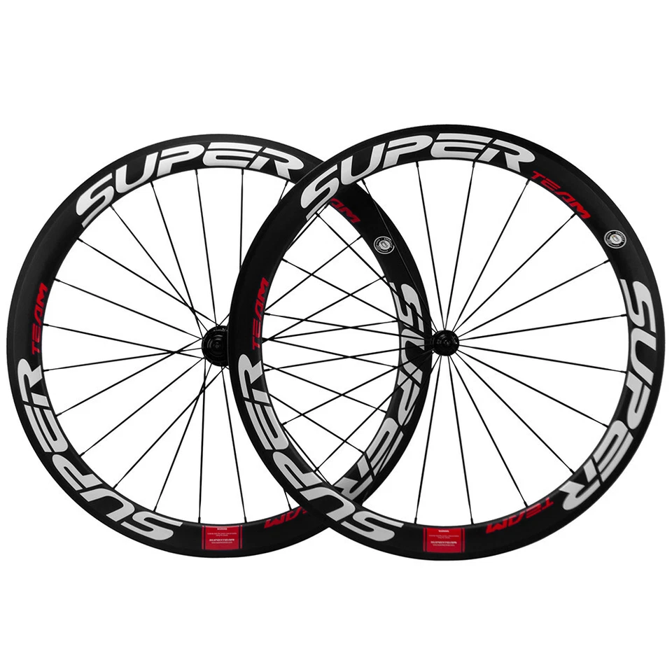 50mm Rennrad Carbonfaser Laufradsatz 25mm U Shape Carbon Laufrader 700C Bike - Bild 2 von 4