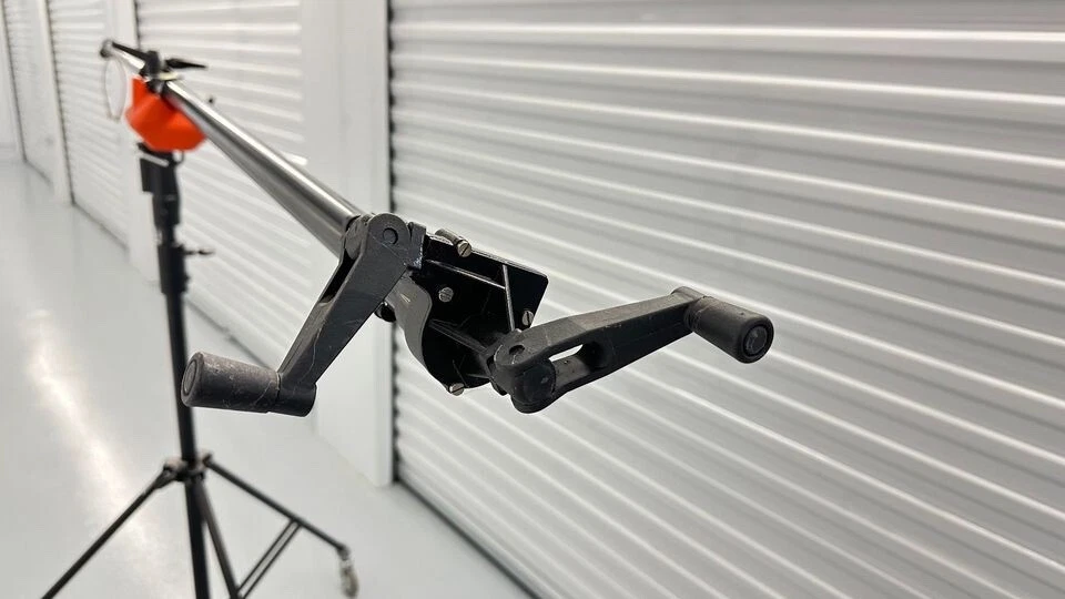 Manfrotto Super Boom 3390 con soporte de cine - Negro Foto 4 de 4