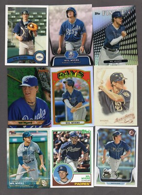Wil Myers Baseball Card Lot (11) - Many Rookies RC, Nice Variety