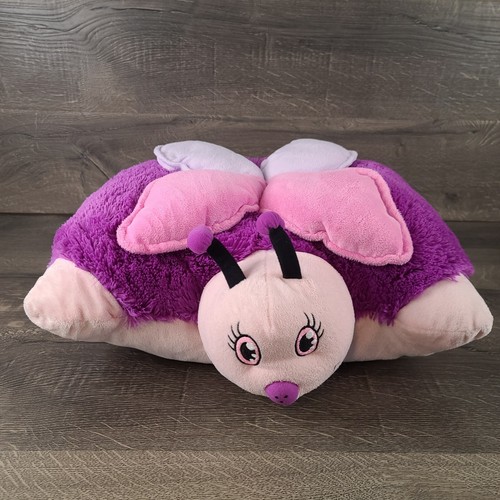 Pillow Pets Purple Pink Large Fluttery Butterfly Plush 18" eBay