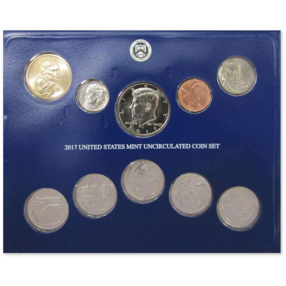 2017 Uncirculated Coin Set U.S Mint Government Packaging OGP COA - Image 2 of 4