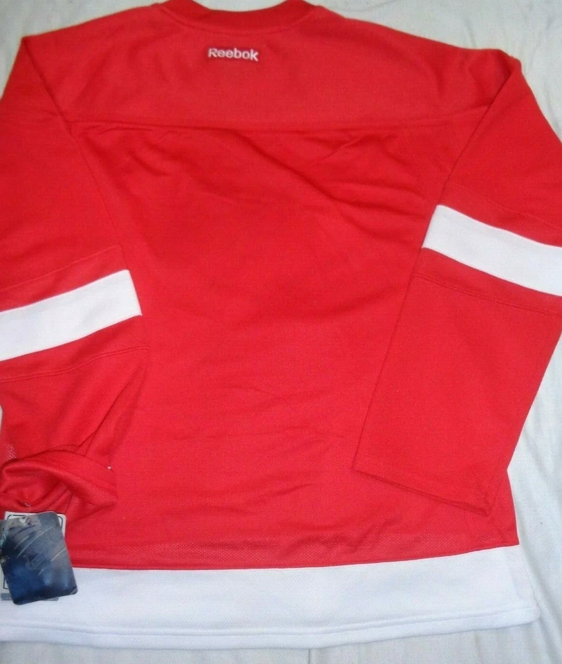 CAMISETA DE HOCKEY DETROIT RED WINGS NHL REEBOK MUJER TALLA GRANDE Foto 2 de 2
