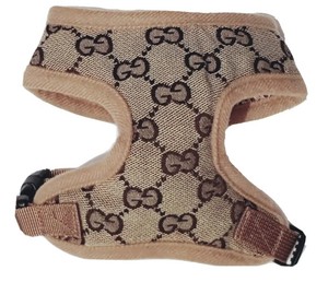 designer dog harness gucci