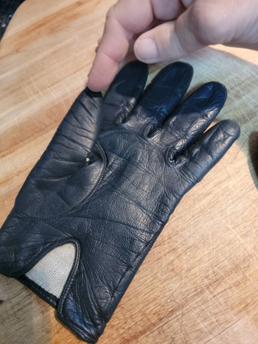 Vintage Soft Leather Driving Gloves Women's Sz Small 1950s/60s Estate - Picture 5 of 7