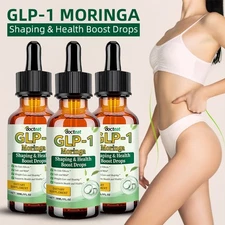 GLP - 1 Moringa Slimming Health Boost Drops Liquid 30ml | HOT  1-3Pcs