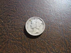1925 D Mercury Dime. VF+