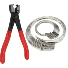 CV Joint Axle Boot Clamp Pliers Tool w/20 Crimp Bands Replace For Auto / ATV🔥