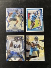 Tennessee Titans 4 Card Lot - Chimere Dike (RC), Tyjae Spears Groove Parallel