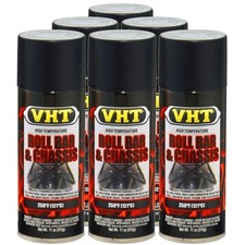 Vht Paint Vhtsp671 6-pack Roll Bar Chassis 11oz Aerosol Satin Black 250f Vht Paint Vhtsp671 6-pack Roll Bar Chassis 11oz Aerosol Satin Black 250f