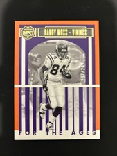2023 Panini Legacy For the Ages Randy Moss #FTA-26 Orange /249 Minnesota Vikings