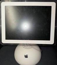 Apple iMac G4 Computer With Cord Tested Turns On Works Needs Reset No Password U