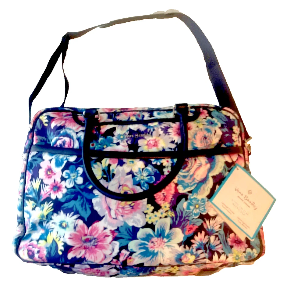 Vera Bradley Women's Iconic Lay Flat Weekender Duffel Bag Garden Grove 24734-Q21 - Image 2 of 4