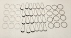 Lot Of 3 Sets 12 Home Collection Metal Plastic Shower Curtain Rings 36 Ct Total — photo 4