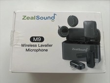 NEU Zealsound Kabelloses Lavalier Mikrofon für iPhone, Android, Kamera & PC