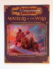 D&D 3.0 Masters of the Wild (EN) neuwertig | Druids/Rangers/Barbarians