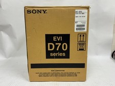 Sony EVI-D70P PAL 1/4" CCD Color Pan/Tilt/Zoom Communication Camera EXCL PSU