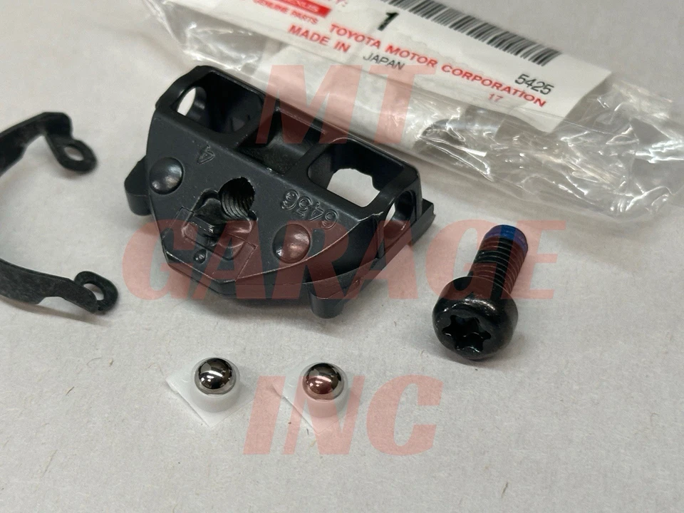 1992-2000 OEM New Lexus SC300 SC400 Rear View Mirror Mounting Kit Set w/ Bolt - Image 2 of 4