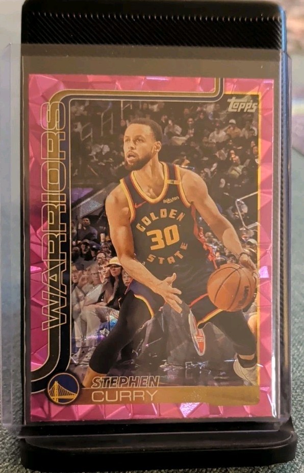 2025-26 Topps NBA Stephen Curry PINK DIAMANTE #135 Golden State Warriors SP