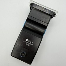 Vivitar Zoom Thyristor 3500 Shoe Mount Flash for Canon Minolta Cameras - WORKS
