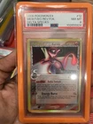 2005 POKEMON EX DELTA SPECIES #12/113 MEWTWO REVERSE HOLO STAMPED PSA 8 New Cert