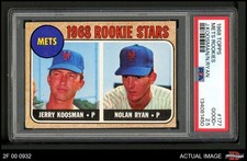 1968 Topps #177 Nolan Ryan Mets RCs A RC HOF COMMON VARIATION PSA 2.5 - GD+