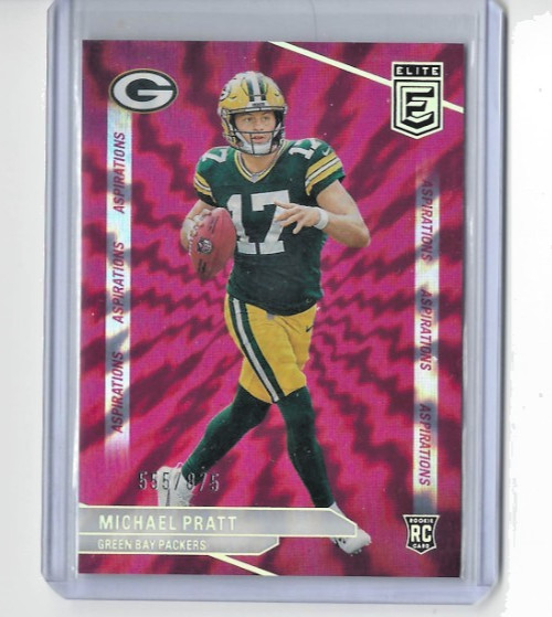 2024 Elite Michael Pratt Aspirations Shimmer 555/875 #135 Packers