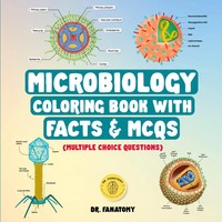 Microbiology Coloring Book With Facts & Mcqs (Multiple Choice Questions) Buch