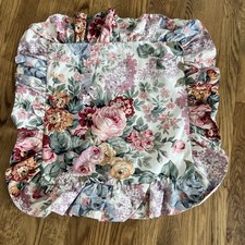 Ralph Lauren ALLISON Ruffled 16  square throw pillow cover