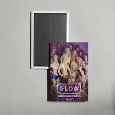 GLOW Gorgeous Ladies of Wrestling Mini TV Show Poster Fridge Locker Magnet