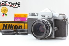  Near MINT  Nikon F Eye Level Film Camera nikkor H.C 50mm f/2 Lens From JAPAN