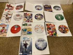 Wii Bundle Console with Games, Controllers, & Accessories - Tested!